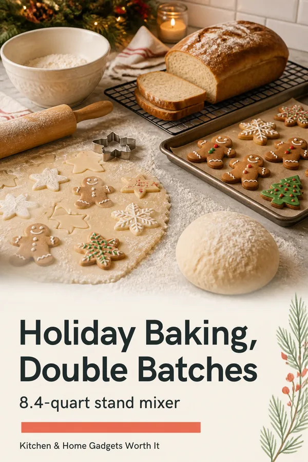 Big-Bowl Stand Mixer for Serious Holiday Baking