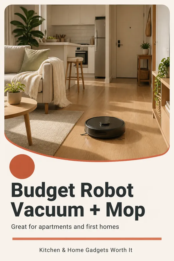 Affordable Robot Vacuum and Mop Combo