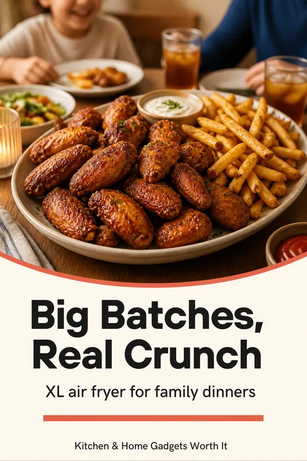 Ninja XL Air Fryer: Big Batches, Real Crunch
